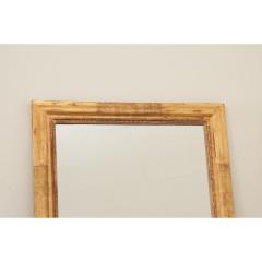 French 19th Century Symmetrical Gold Gilt Mirror - 3234550