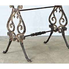 French 19th Century Tavern Table with Oak Top - 4798730