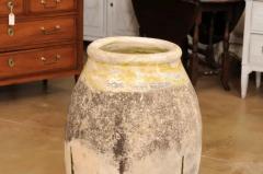 French 19th Century Terracotta Biot Jar with Yellow Glaze and Rustic Character - 3564339