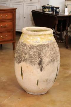 French 19th Century Terracotta Biot Jar with Yellow Glaze and Rustic Character - 3564353