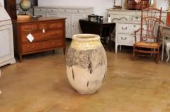 French 19th Century Terracotta Biot Jar with Yellow Glaze and Rustic Character - 3564368