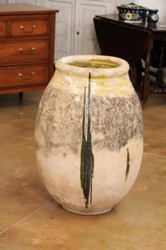 French 19th Century Terracotta Biot Jar with Yellow Glaze and Rustic Character - 3564375