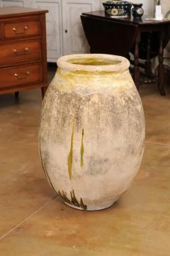 French 19th Century Terracotta Biot Jar with Yellow Glaze and Rustic Character - 3564397