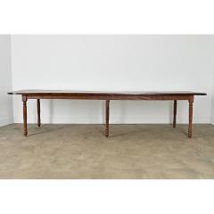 French 19th Century Two plank Top Farm Table - 4437573