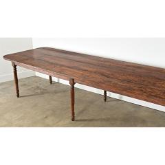 French 19th Century Two plank Top Farm Table - 4437575