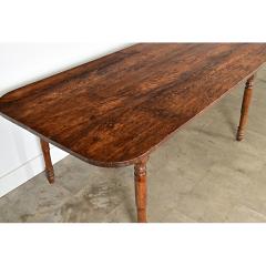 French 19th Century Two plank Top Farm Table - 4437588