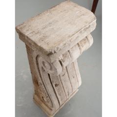 French 19th Century Wall Pedestal or Console - 2308933