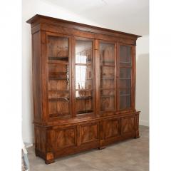 French 19th Century Walnut Bibliotheque - 2892803