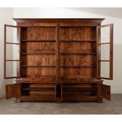 French 19th Century Walnut Bibliotheque - 2892821