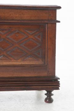 French 19th Century Walnut Coffer - 1882531