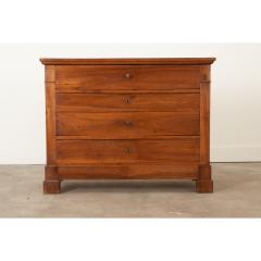 French 19th Century Walnut Commode Desk - 3420554