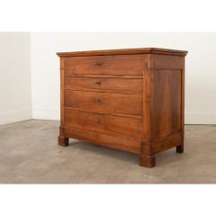 French 19th Century Walnut Commode Desk - 3420610