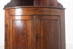 French 19th Century Walnut Corner Cabinet - 1220784