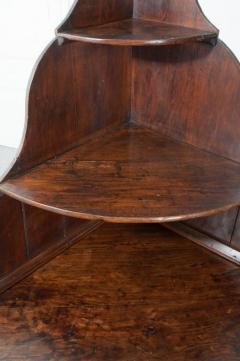French 19th Century Walnut Corner Cabinet - 1220791