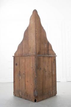 French 19th Century Walnut Corner Cabinet - 1220792