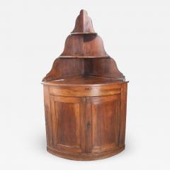 French 19th Century Walnut Corner Cabinet - 1221030