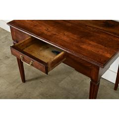 French 19th Century Walnut Desk Side Table - 3888095