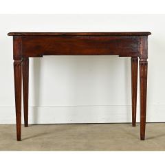 French 19th Century Walnut Desk Side Table - 3888133