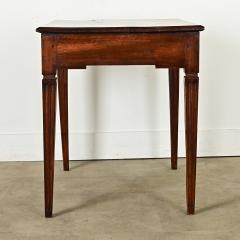 French 19th Century Walnut Desk Side Table - 3888140