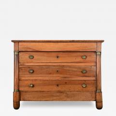 French 19th Century Walnut Empire Commode - 4290649