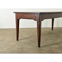 French 19th Century Walnut Farm Table - 3877437