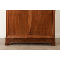 French 19th Century Walnut Louis Philippe Armoire - 2885136