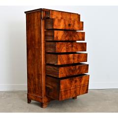 French 19th Century Walnut Louis Philippe Semainier - 4615565