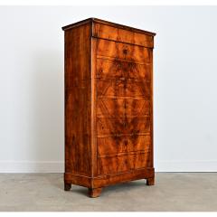 French 19th Century Walnut Louis Philippe Semainier - 4615576