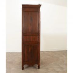 French 19th Century Walnut Louis XV Style Armoire - 2996945