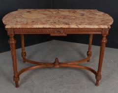 French 19th Century Walnut Louis XVI Center Table - 1827707