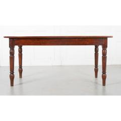 French 19th Century Walnut Oak Table - 2325823
