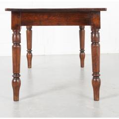 French 19th Century Walnut Oak Table - 2325845