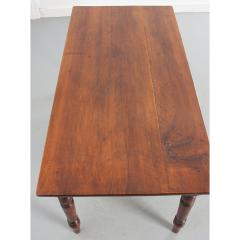 French 19th Century Walnut Oak Table - 2325852