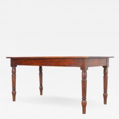 French 19th Century Walnut Oak Table - 2360236