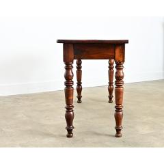 French 19th Century Walnut Server with Burl Front - 4759225