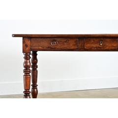 French 19th Century Walnut Server with Burl Front - 4759250