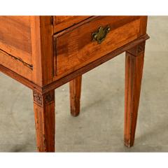 French 19th Century Walnut Three Drawer Table - 3950162