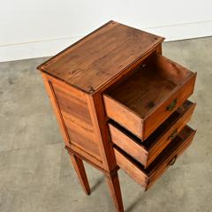 French 19th Century Walnut Three Drawer Table - 3950169