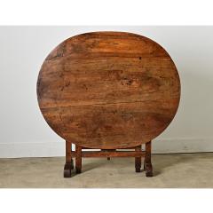 French 19th Century Walnut Wine Taster s Table - 4482262