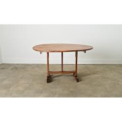 French 19th Century Walnut Wine Tasters Table - 4254622