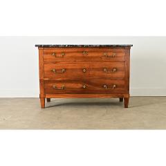 French 19th Century Walnut and Marble Commode - 4437642