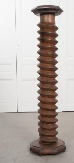 French 19th Century Wooden Wine Press Screw - 918671