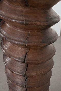 French 19th Century Wooden Wine Press Screw - 918674