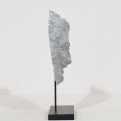 French 19th Century Zinc Bacchus Head Ornament - 4121425