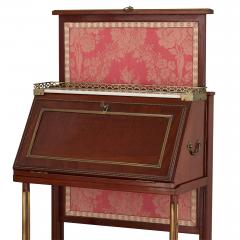 French 19th Century mahogany travel writing desk - 2418590