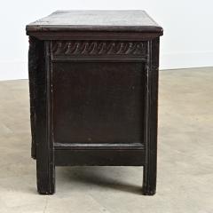 French 19th Century or Earlier Carved Oak Coffer - 4643015