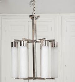 French 20th Century Art Deco Six Light Chandelier - 1213143