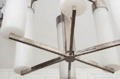 French 20th Century Art Deco Six Light Chandelier - 1213150
