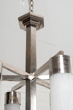 French 20th Century Art Deco Six Light Chandelier - 1213151