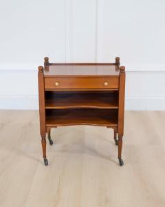 French 20th Century Cherrywood Bedside Table - 4698999